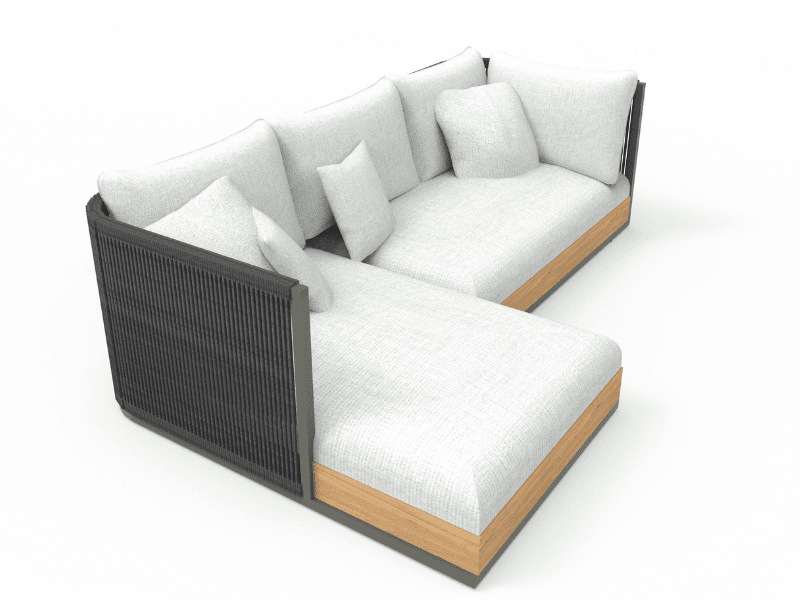 SABAH 2PC SECTIOANAL SOFA, 2 PC Sectional Sofa